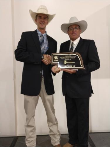 Justin Banzhaf
Runner-Up Auctioneer 2018